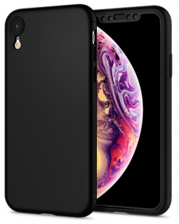 Full protection 360° kryt + tvrzené sklo pro Apple iPhone XR Barva: Černá