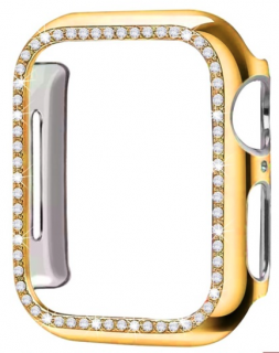 Glitter diamond kryt pro Apple Watch 3/2/1 (42 mm) Barva: Zlatá