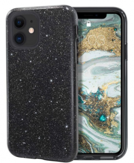 Glitter shine třpytivý kryt pro Apple iPhone 13 Barva: Černá