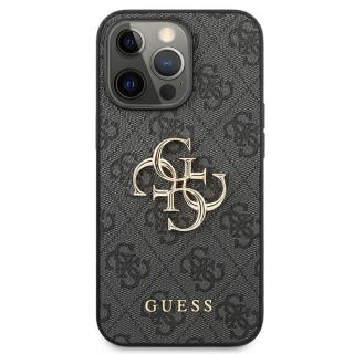 Guess black 4G logo silikonové pouzdro iPhone 13 Pro