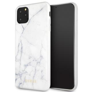 Guess Marble originální kryt pro Apple iPhone 11 Pro bílý