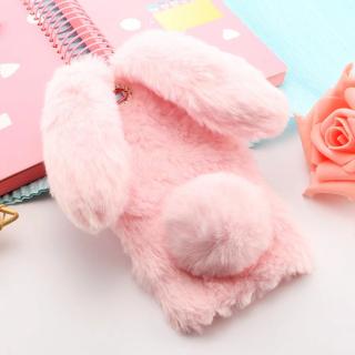 Hairy rabbit warm kryt pro Apple iPhone 7/8/SE (2020/2022) Barva: Růžová