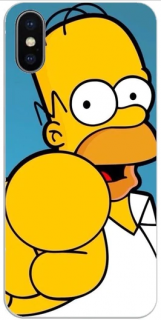 Homer - Bart silikonový kryt pro Apple iPhone XR Číslo: Homer