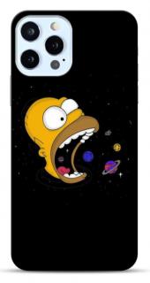 Homer - Black hole kryt pro Apple iPhone 13 Mini