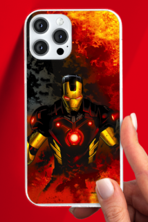 Iron Man Marvel kryt pro Apple iPhone 12/12 Pro