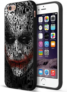Jokers měkký silikonový kryt / černé boky pro Apple iPhone 6 Plus/6S Plus Číslo: 2