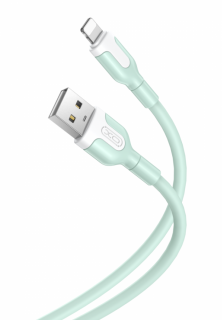 Kabel XO USB - Lightning  2.1A, 1m Barva: Zelená
