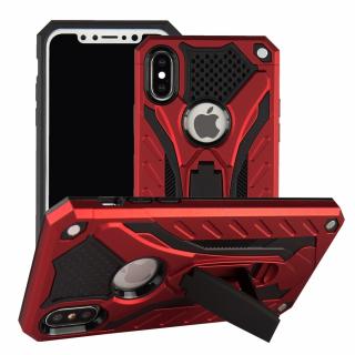 Kickstand odolný kryt pro Apple iPhone 7/8 Barva: Červená