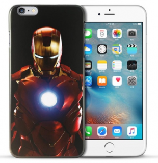 Kryt Iron man black pro Apple iPhone X/XS