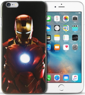 Kryt Iron man black pro Apple iPhone XR