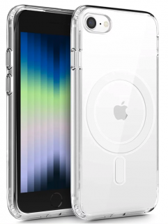 Kryt Magsafe průhledný - silikonový pro Apple iPhone SE (2020/2022)