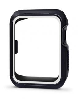 Kryt pro Apple Watch Rubber series 3/2/1 (38 mm) Barva: Bílá