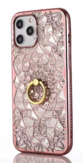 Luxury diamond gliter kryt pro Apple iPhone 12/12 Pro Barva: Růžová