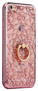 Luxury diamond gliter kryt pro Apple iPhone 7/8/SE (2020/2022) Barva: Růžová