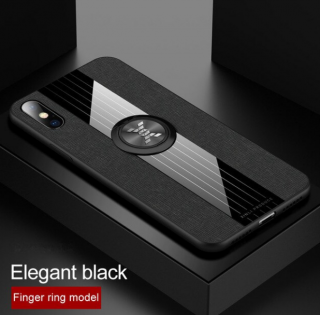 Magcar ring kryt s možností uchycení k magnetu pro Apple iPhone 11 Pro Barva: Černá