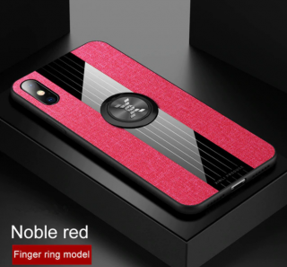 Magcar ring kryt s možností uchycení k magnetu pro Apple iPhone 11 Pro Barva: Červená
