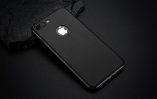 Magnetický ultratenký zadní kryt Kiss case pro Apple iPhone 6 Plus/6S Plus Barva: Černá
