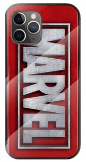 Marvel glass red kryt pro Apple iPhone X/XS