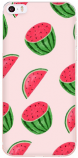 Melounový/ citronový fruit silikonový kryt pro Apple iPhone 6/6S Číslo: 1