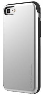 Mercury sky slide kryt se skrytým prostorem pro Apple iPhone 6 Plus/6S Plus Barva: Stříbrná