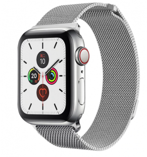 Milanese Loop kovový řemínek pro Apple Watch (38/40/41 mm) Barva: Stříbrná