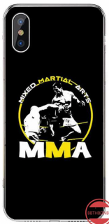 MMA style zadní kryt pro Apple iPhone 7/8/SE (2020/2022)