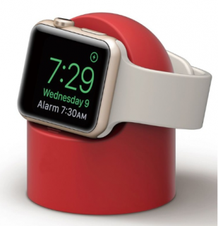 Night Stand stojánek pro Apple Watch Barva: Červená