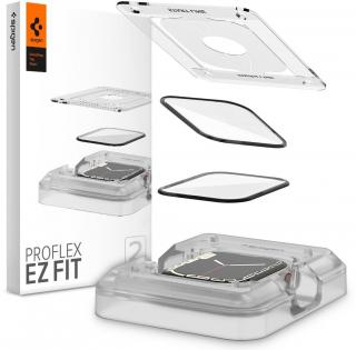 Ochranná fólie s rámečkem Spigen Proflex EZ Fit  2 Pack pro Apple Watch 8/7 (45MM)
