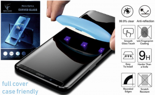 Ochranné tvrzené sklo 3D liquid UV Apple iPhone 6/6S/7/8 Plus