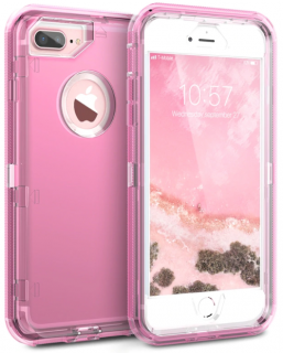 Odolný Armour kryt Eletei rose pro Apple iPhone 7/8 Plus