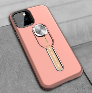 Odolný kryt Wonlife k magnetickému držáku pro Apple iPhone 11 Pro Max Barva: Růžová