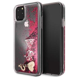 Originální pouzdro Guess liquid hearts red pro Apple iPhone 11 Pro