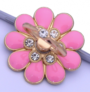 Popsocket diamond flower Barva: Růžová