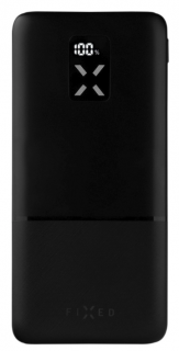 Powerbanka FIXED Zen 10 s LCD displejem a výstupem PD 20W, 10 000 mAh, černá