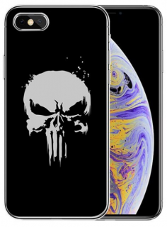 Punisher silikonový kryt pro Apple iPhone 7/8/SE (2020/2022)