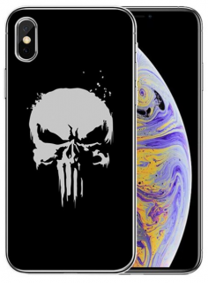 Punisher silikonový kryt pro Apple iPhone X/XS