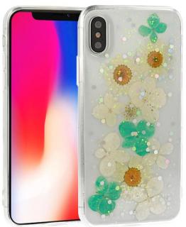 Real flower silikonový kryt pro Apple iPhone X/XS Číslo: 3