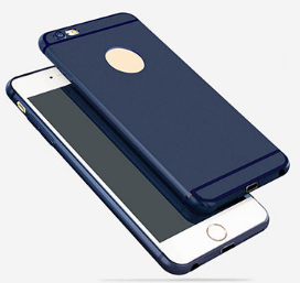 Rubber Elegant gumový ultratenký kryt pro Apple iPhone 6 Plus/6S Plus Barva: Modrá