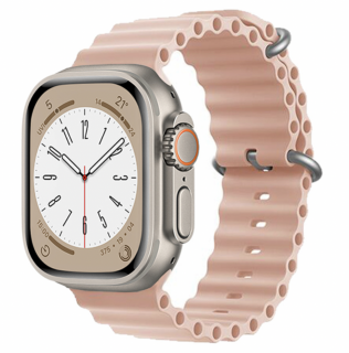 Rubber loop řemínek pro Apple Watch (42/44/45/49 mm) Barva: Růžová