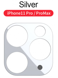 Sapphire lens tvrzené sklo pro ochranu fotoaparátu Apple iPhone 11 Pro/11 Pro Max Barva: Bílá