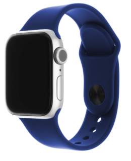 Set silikonových řemínků FIXED Silicone Strap pro Apple Watch 42/44/45/49 mm, oceánsky modrý
