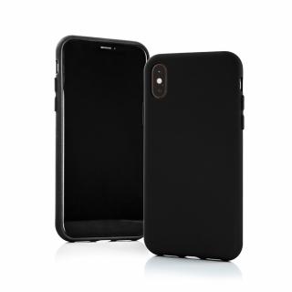 Silicon Soft gumový kryt pro Apple iPhone 12/12 Pro Barva: Černá