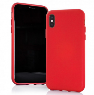 Silicon Soft gumový kryt pro Apple iPhone 6/6S Barva: Červená