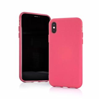 Silicon Soft gumový kryt pro Apple iPhone XS Max Barva: Růžová