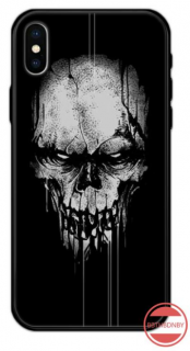 Skull zadní kryt pro Apple iPhone X/XS Číslo: 1