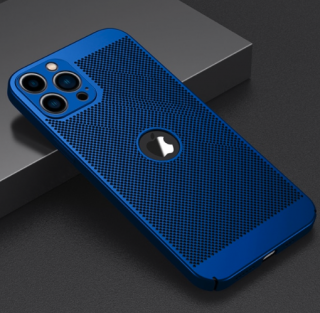 Slim Air prodyšný zadní kryt pro Apple iPhone 12 Barva: Modrá