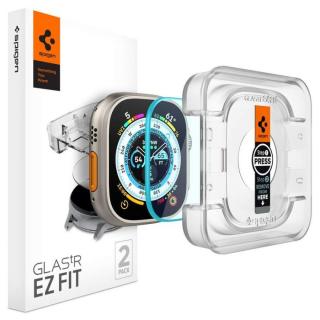 Spigen Glass EZ Fit 2 Pack Apple Watch Ultra/Ultra 2 49mm