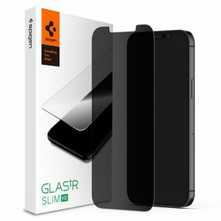 Spigen Privacy ochranné sklo GLAStR HD pro iPhone 12/12 Pro