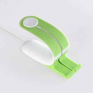 Stojánek 2v1 Syrinx colour pro Apple Watch / Mobilní telefon / Tablet Barva: Zelená