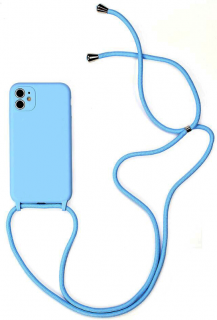 Strap silikonový kryt pro Apple iPhone 7 Plus/8 Plus Barva: Modrá